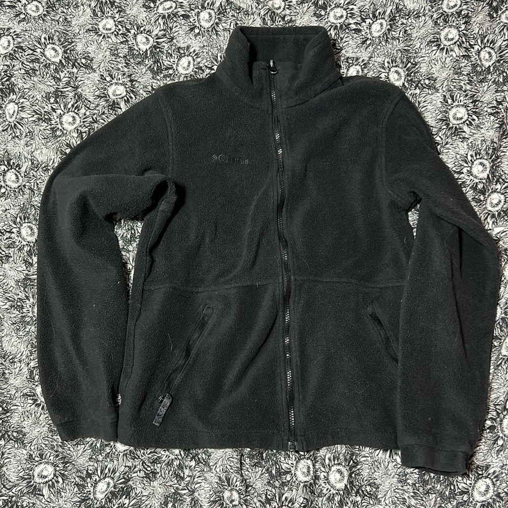 Black Colombia zip up sweatshirt